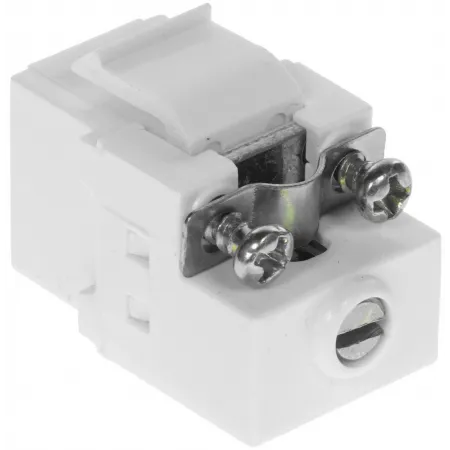 Модуль Lanmaster LAN-OK-TV/S-WH белый