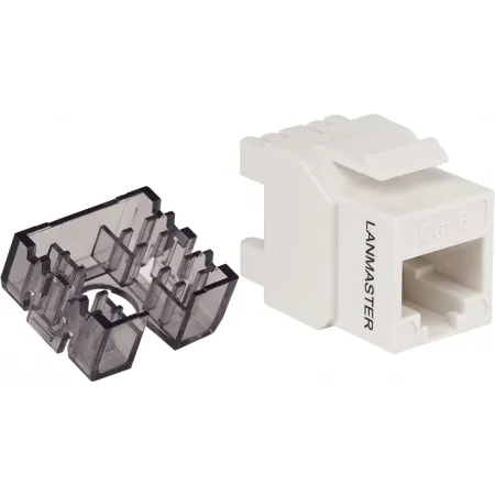 Модуль Lanmaster LAN-OK45U6/180N-WH информ. KeystoneRJ45 кат.6 UTP бел. Модуль Lanmaster LAN-OK45U6/180N-WH информ. KeystoneRJ45 кат.6 UTP бел.