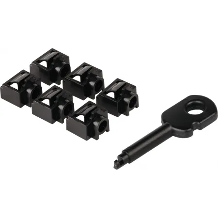 Блокиратор Lanmaster LAN-SEC45-PL-SET-BK (упак.:6шт) 6м черный Блокиратор Lanmaster LAN-SEC45-PL-SET-BK (упак.:6шт) 6м черный