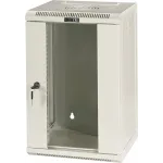 Шкаф коммутационный Lanmaster (TWT-CBW10G-12U-3X3-GY) настенный 10U 312x300мм пер.дв.стекл 30кг серый 236мм 635мм IP20 металл Шкаф коммутационный Lanmaster (TWT-CBW10G-12U-3X3-GY) настенный 10U 312x300мм пер.дв.стекл 30кг серый 236мм 635мм IP20 металл