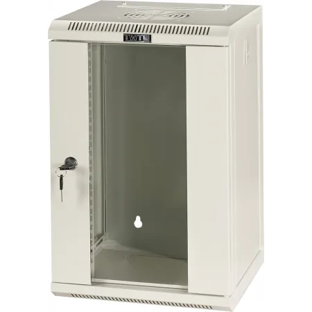 Шкаф коммутационный Lanmaster (TWT-CBW10G-12U-3X3-GY) настенный 10U 312x300мм пер.дв.стекл 30кг серый 236мм 635мм IP20 металл Шкаф коммутационный Lanmaster (TWT-CBW10G-12U-3X3-GY) настенный 10U 312x300мм пер.дв.стекл 30кг серый 236мм 635мм IP20 металл