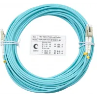 Патч-корд Cabeus FOP-50-LC-LC-10M 2x50/125 OM3 LC дуплекс-LC дуплекс 10м LSZH бирюзовый Патч-корд Cabeus FOP-50-LC-LC-10M 2x50/125 OM3 LC дуплекс-LC дуплекс 10м LSZH бирюзовый