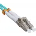 Патч-корд Cabeus FOP-50-LC-LC-10M 2x50/125 OM3 LC дуплекс-LC дуплекс 10м LSZH бирюзовый