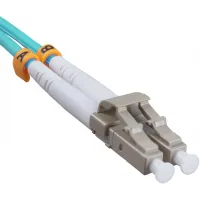 Патч-корд Cabeus FOP-50-LC-LC-1M 2x50/125 OM3 LC дуплекс-LC дуплекс 1м LSZH бирюзовый