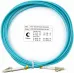 Патч-корд Cabeus FOP-50-LC-LC-3M 2x50/125 OM3 LC дуплекс-LC дуплекс 3м LSZH бирюзовый
