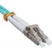 Патч-корд Cabeus FOP-50-LC-LC-20M 2x50/125 OM3 LC дуплекс-LC дуплекс 20м LSZH бирюзовый