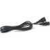 Шнур питания Cabeus PC-189-VDE-1.0-3M C13-С14 проводник.:3x1мм2 3м