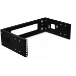 Кронштейн телекоммуникационный Cabeus NC-3U-BK настен. регул.глуб. 3U 19" нагр.:15кг черный