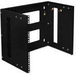 Кронштейн телекоммуникационный Cabeus NC-9U-BK настен. регул.глуб. 9U 19" 450мм нагр.:15кг черный