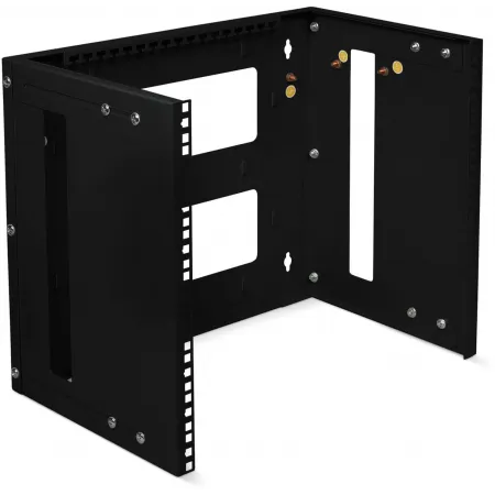 Кронштейн телекоммуникационный Cabeus NC-9U-BK настен. регул.глуб. 9U 19" 450мм нагр.:15кг черный