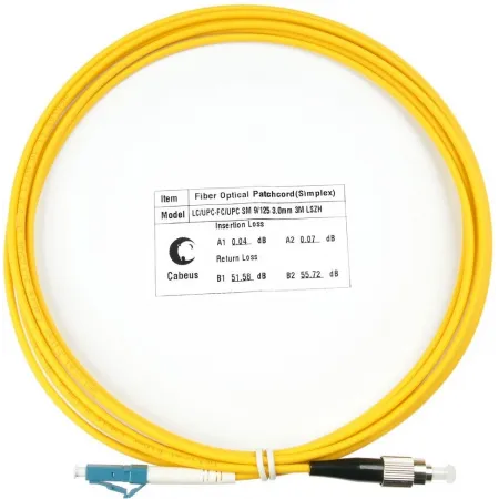 Патч-корд Cabeus FOP(S)-9-LC-FC-3M 1x9/125 OS2 LC-FC 3м LSZH желтый