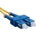 Патч-корд Cabeus FOP(D)-9-LC-SC-20M 2x9/125 OS2 LC дуплекс-SC дуплекс 20м LSZH желтый