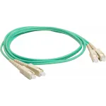 Патч-корд Lanmaster LAN-2SC-2SC/OM3-3.0 2x50/125 OM3 SC дуплекс-SC дуплекс 3м LSZH