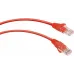 Патч-корд Cabeus PC-UTP-RJ45-CAT.5E-0.3M-RD U/UTP RJ-45 вил.-вилка RJ-45 кат.5E 0.3м красный ПВХ