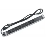 Блок распределения питания Cabeus PDU-8I-2IEC гор.размещ. 8xC13 10A IEC-320-C14 2м Блок распределения питания Cabeus PDU-8I-2IEC гор.размещ. 8xC13 10A IEC-320-C14 2м