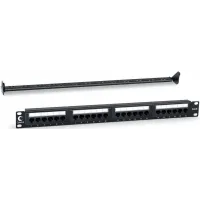 Патч-панель Cabeus PL-24-CAT.6-DUAL 19" 1U 24xRJ45 кат.6 UTP Патч-панель Cabeus PL-24-CAT.6-DUAL 19" 1U 24xRJ45 кат.6 UTP