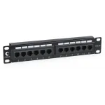 Патч-панель Cabeus PL-12-CAT.5E 10"-DUAL 10" 1U 12xRJ45 кат.5E UTP Патч-панель Cabeus PL-12-CAT.5E 10"-DUAL 10" 1U 12xRJ45 кат.5E UTP