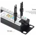 Патч-панель Cabeus PL-12-CAT.5E 10"-DUAL 10" 1U 12xRJ45 кат.5E UTP