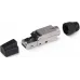 Коннектор Cabeus (8P8C-SH-C6+-TWP) кат.6A RJ45 с защитным колпачком серебристый