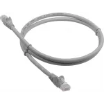 Патч-корд Lanmaster LAN-PC45/U6-0.3-GY UTP RJ-45 вил. кат.6 0.3м серый LSZH