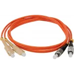 Патч-корд Lanmaster TWT-2FC-2SC/OM2-3.0 2x50/125 OM2 FC дуплекс-SC дуплекс 2м ПВХ оранжевый Патч-корд Lanmaster TWT-2FC-2SC/OM2-3.0 2x50/125 OM2 FC дуплекс-SC дуплекс 2м ПВХ оранжевый