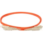 Патч-корд Lanmaster TWT-2SC-2SC/OM2-1.0 2x50/125 OM2 SC дуплекс-SC дуплекс 1м ПВХ оранжевый