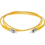 Патч-корд Lanmaster TWT-FC-FC/SU-5.0 1x9/125 OS2 FC-FC 5м ПВХ желтый