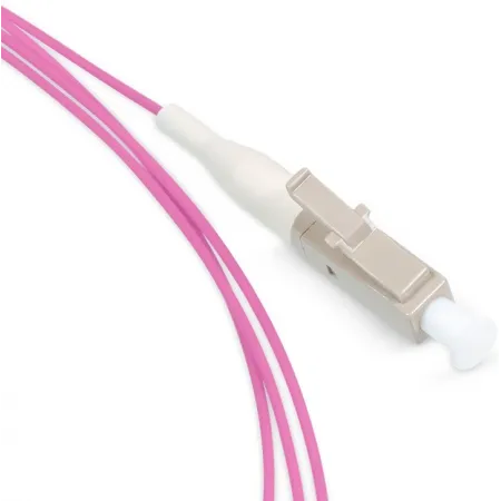 Пигтейл Cabeus PT-LC-50-OM4 1x50/125 OM4 LC 1.5м LSZH розовый
