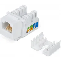 Модуль Cabeus KJ-RJ45-CAT.5E-90 информ. KeystoneRJ45 кат.5E бронз.