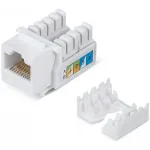 Модуль Cabeus KJ-RJ45-CAT.6-90 информ. KeystoneRJ45 кат.6 бронз.