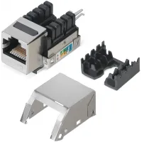 Модуль Cabeus KJ-RJ45-CAT.5E-SH-90 информ. KeystoneRJ45 кат.5E бронз.