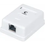 Розетка Cabeus WS-8P8C-CAT.5E-SH-1 комп.RJ45 кат.5E бронз.