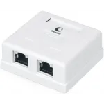 Розетка Cabeus WS-8P8C-CAT.5E-SH-2 комп.RJ45 кат.5E бронз.