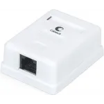 Розетка Cabeus WS-8P8C-CAT.6-1 комп.RJ45 кат.6 бронз.