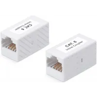 Коннектор Cabeus (8P8C-C6) кат.6 RJ45 прозрачный