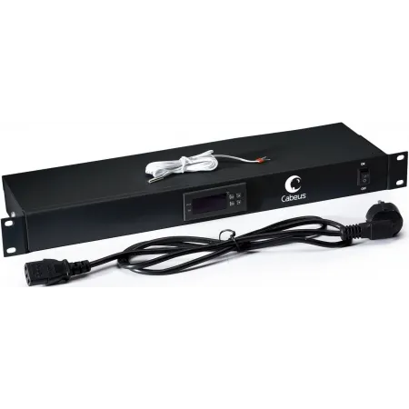 Панель вентиляторная Cabeus (JG01-BK) с термостатом черный