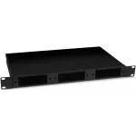 Кросс CabeusFO-19-3FP FO-19-3FP-BK 1U 24xSC/LC дупл.