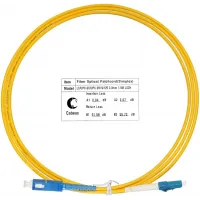 Патч-корд Cabeus FOP(S)-9-LC-SC-1,5M 1x9/125 OS2 LC-SC 1.5м LSZH желтый Патч-корд Cabeus FOP(S)-9-LC-SC-1,5M 1x9/125 OS2 LC-SC 1.5м LSZH желтый