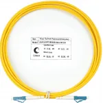 Патч-корд Cabeus FOP(S)-9-LC-LC-3M 1x9/125 OS2 LC-LC 3м LSZH желтый