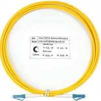 Патч-корд Cabeus FOP(S)-9-LC-LC-3M 1x9/125 OS2 LC-LC 3м LSZH желтый