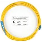 Патч-корд Cabeus FOP(S)-9-LC-SC-15M 1x9/125 OS2 LC-SC 15м LSZH желтый