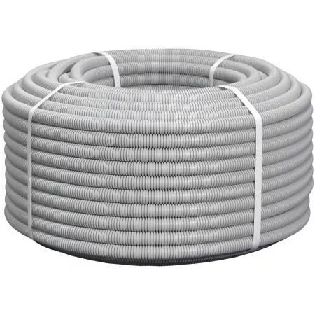 Труба гофр. гибкая ПВХ NTSS NTSS-TGS16 внеш.D=16мм 100м сер.