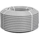 Труба гофр. гибкая ПВХ NTSS NTSS-TGS20 внеш.D=20мм 100м сер.