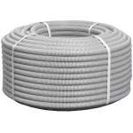 Труба гофр. гибкая ПВХ NTSS NTSS-TGS32 внеш.D=32мм 25м сер.