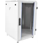 Шкаф коммутационный ЦМО (ШТК-М-30.6.6-1ААА) напольный 30U 600x625мм пер.дв.стекл задн.дв.спл.стал.лист 2 бок.пан. направл.под закл.гайки 900кг серый 455мм 75кг 180град. 1515мм