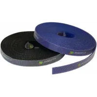 Хомут-липучка Lanmaster LAN-VCS5M-BK 5000x10мм (упак:1шт) полиамид черный