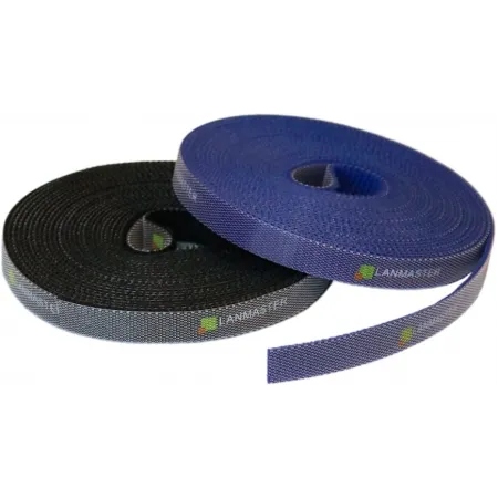Хомут-липучка Lanmaster LAN-VCS5M-BK 5000x10мм (упак:1шт) полиамид черный