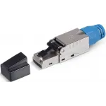 Коннектор Cabeus (8P8C-SH-C8-TWP) RJ45 серебристый