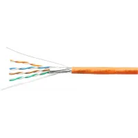 Кабель информационный Cabeus STP-4P-CAT.6A-SOLID-IN-LSZH кат.6A U/FTP 4 пары 0.55AWG LSZH внутренний 305м оранжевый Кабель информационный Cabeus STP-4P-CAT.6A-SOLID-IN-LSZH кат.6A U/FTP 4 пары 0.55AWG LSZH внутренний 305м оранжевый