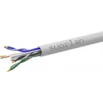 Кабель сетевой информационный Suprlan Six 01-0316-1 кат.6 U/UTP 4 пары 23AWG PVC внутренний 305м серый Кабель сетевой информационный Suprlan Six 01-0316-1 кат.6 U/UTP 4 пары 23AWG PVC внутренний 305м серый